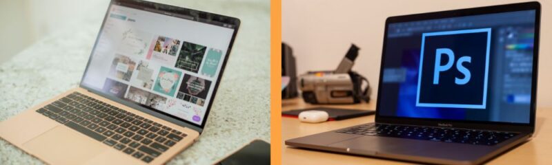 Canva versus Photoshop